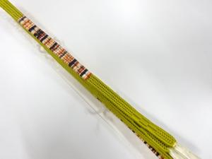 未使用品　正絹　手組帯締め